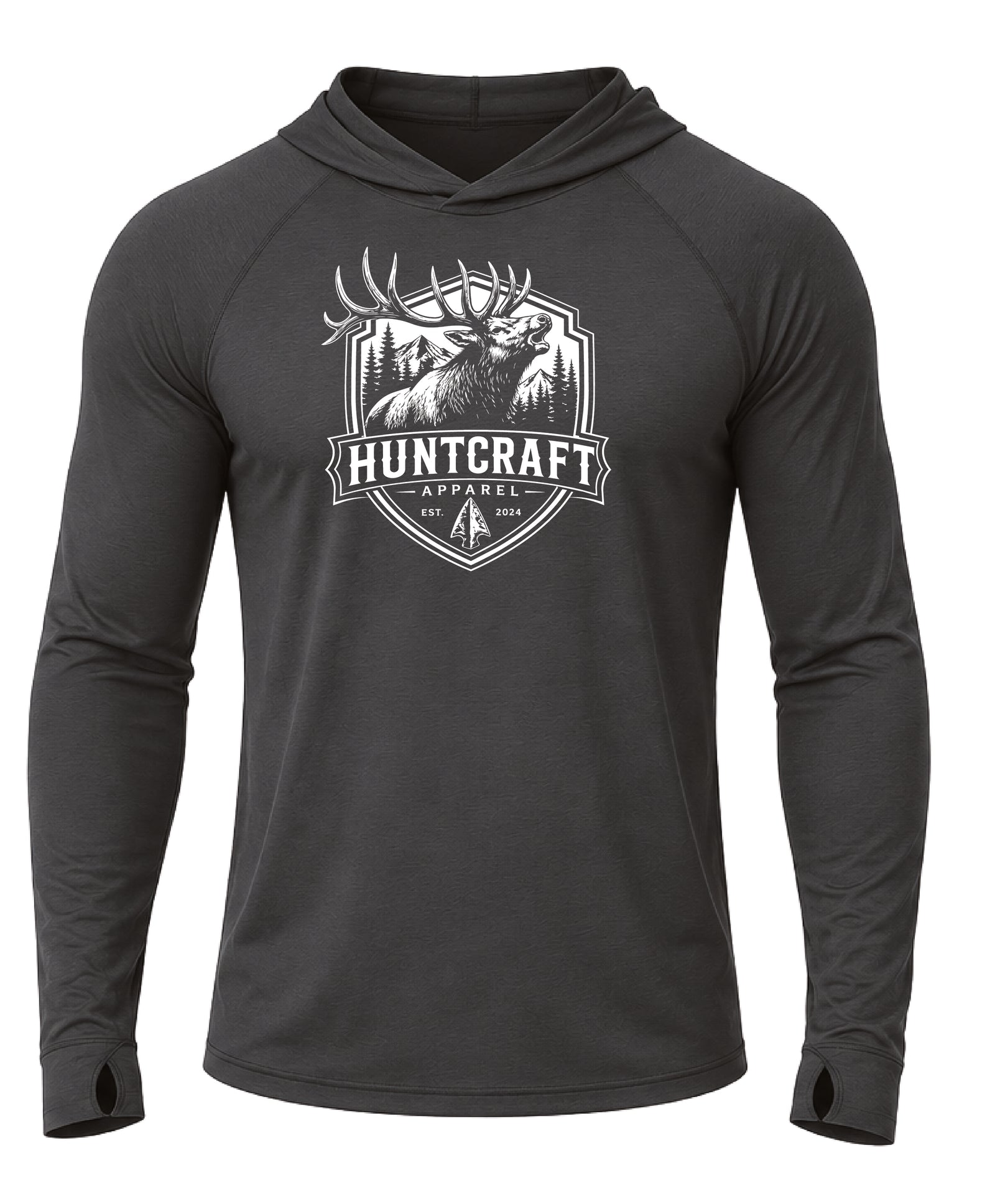Huntcraft Premium Midlayer with Thumb Loops